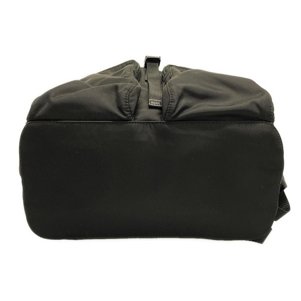 Prada Rucksack Drawstring Type Leather Black - image 5